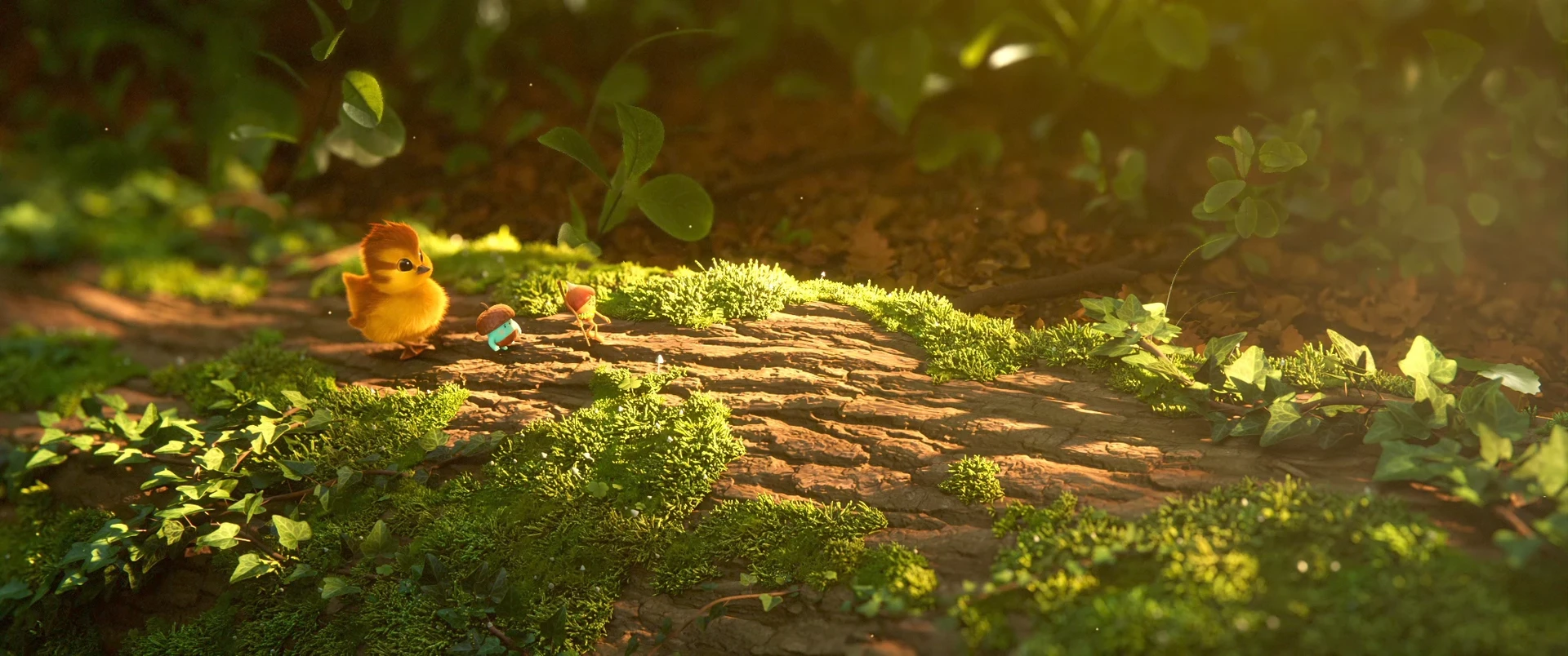 Quack — moss path